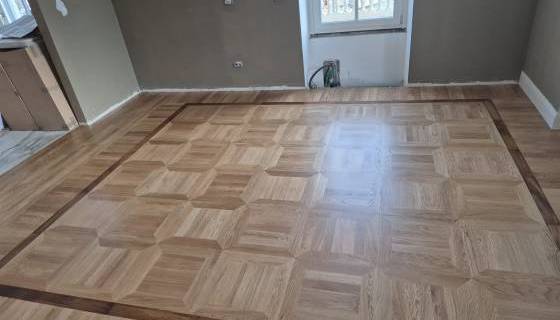 Posa parquet mosaico a Brescia